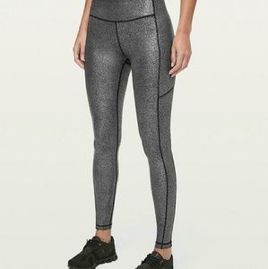 Lululemon lumosity foil leggings